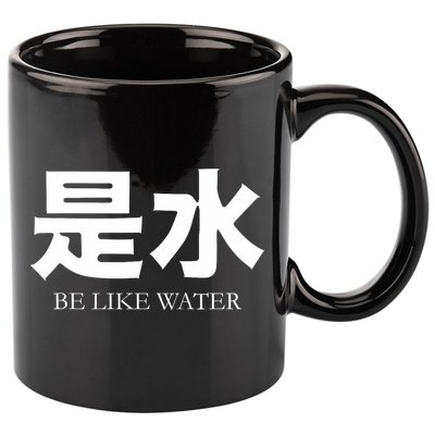 Be Water M Friend Shaolin Dragon Lee Quote Kung Fu 11oz C Handle Ceramic Mug