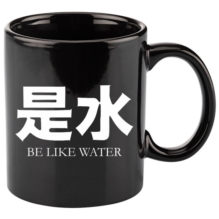 Be Water M Friend Shaolin Dragon Lee Quote Kung Fu 11oz C Handle Ceramic Mug