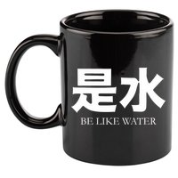 Be Water M Friend Shaolin Dragon Lee Quote Kung Fu 11oz C Handle Ceramic Mug