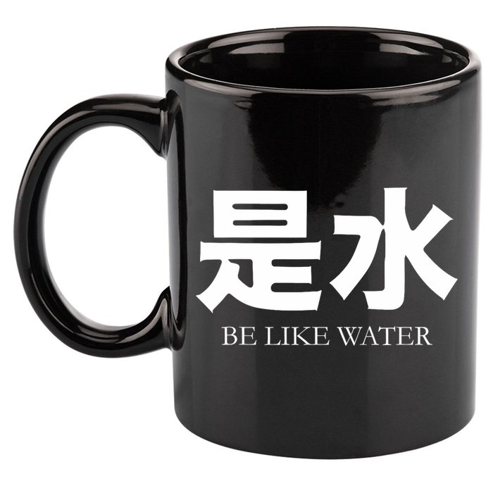 Be Water M Friend Shaolin Dragon Lee Quote Kung Fu 11oz C Handle Ceramic Mug