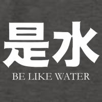 Be Water M Friend Shaolin Dragon Lee Quote Kung Fu Vector Backpack