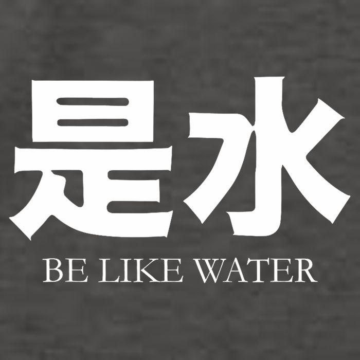 Be Water M Friend Shaolin Dragon Lee Quote Kung Fu Vector Backpack