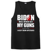 Biden Will Never Get My Guns I Keep Them Upstairs PosiCharge Competitor Tank