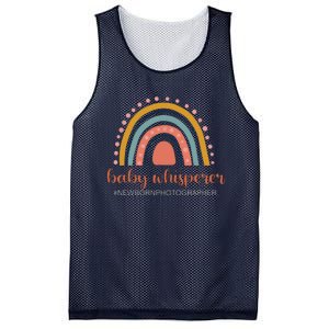 Baby Whisperer Newborn Photographer Rainbow Photographer Mesh Reversible Basketball Jersey Tank