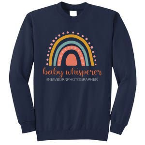 Baby Whisperer Newborn Photographer Rainbow Photographer Tall Sweatshirt