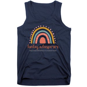 Baby Whisperer Newborn Photographer Rainbow Photographer Tank Top