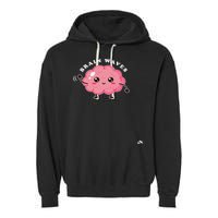 Brain Waves Neurology Surgical Technologist Scrub Tech Garment-Dyed Fleece Hoodie