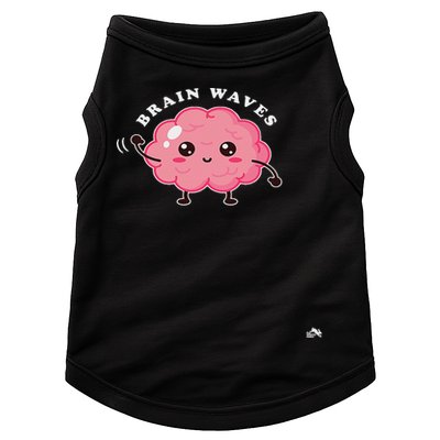 Brain Waves Neurology Surgical Technologist Scrub Tech Doggie Tank