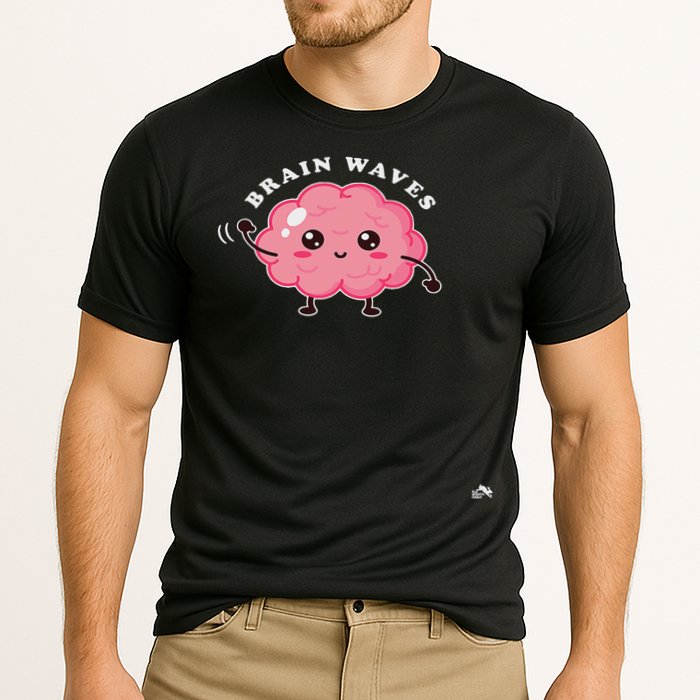 Brain Waves Neurology Surgical Technologist Scrub Tech Performance Shirt