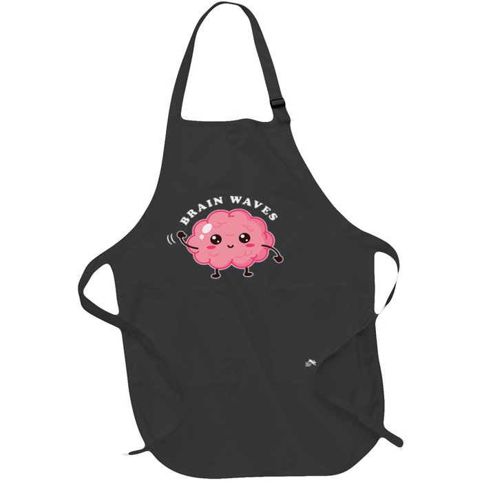 Brain Waves Neurology Surgical Technologist Scrub Tech Apron