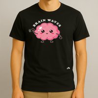 Brain Waves Neurology Surgical Technologist Scrub Tech T-Shirt