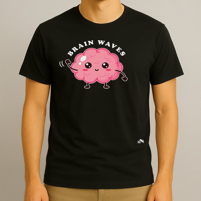 Brain Waves Neurology Surgical Technologist Scrub Tech T-Shirt