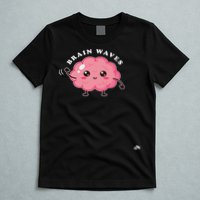 Brain Waves Neurology Surgical Technologist Scrub Tech T-Shirt