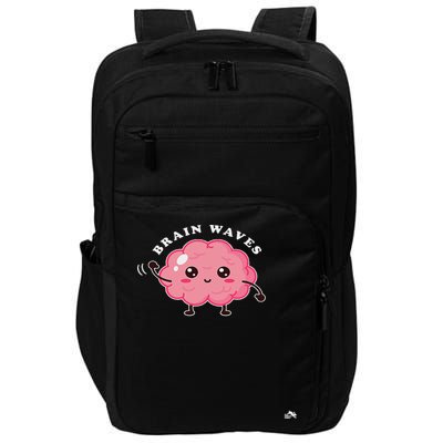 Brain Waves Neurology Surgical Technologist Scrub Tech Impact Tech Backpack