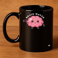Brain Waves Neurology Surgical Technologist Scrub Tech 11oz C Handle Ceramic Mug