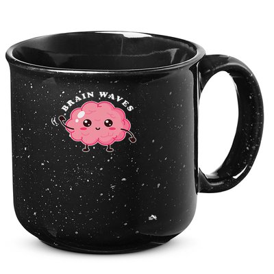 Brain Waves Neurology Surgical Technologist Scrub Tech 15oz Campfire Ceramic Mug