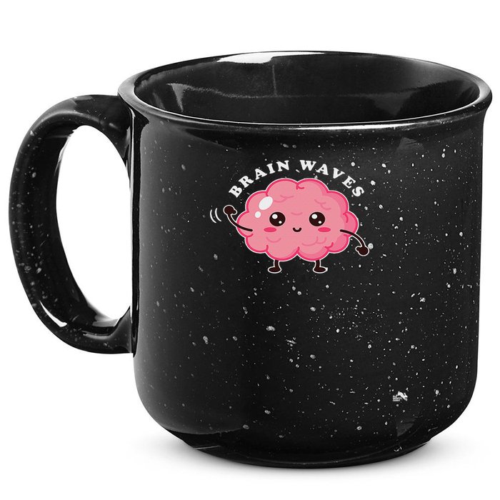 Brain Waves Neurology Surgical Technologist Scrub Tech 15oz Campfire Ceramic Mug
