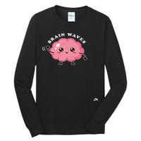 Brain Waves Neurology Surgical Technologist Scrub Tech Tall Long Sleeve T-Shirt