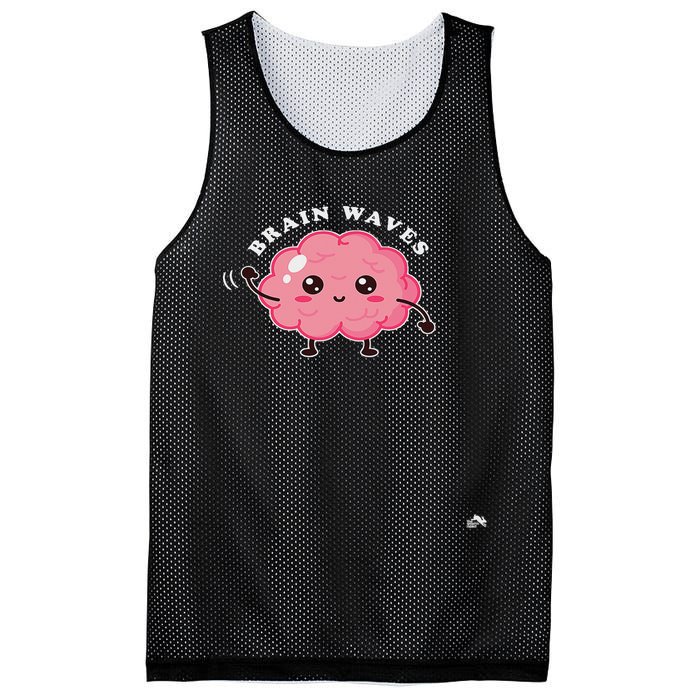 Brain Waves Neurology Surgical Technologist Scrub Tech Mesh Reversible Basketball Jersey Tank