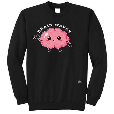 Brain Waves Neurology Surgical Technologist Scrub Tech Tall Sweatshirt