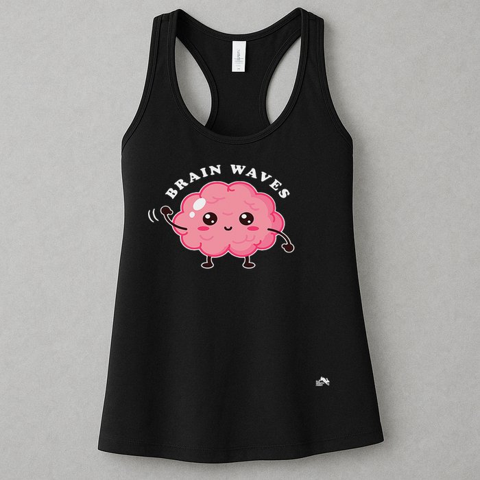 Brain Waves Neurology Surgical Technologist Scrub Tech Womens Tank Top