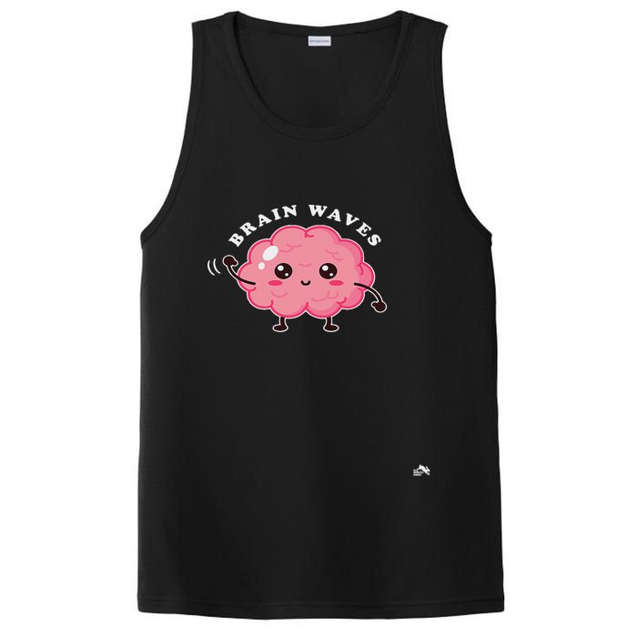 Brain Waves Neurology Surgical Technologist Scrub Tech PosiCharge Competitor Tank
