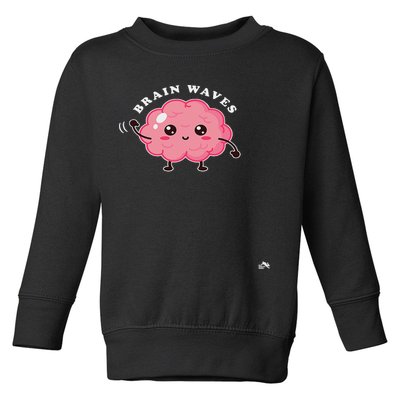 Brain Waves Neurology Surgical Technologist Scrub Tech Toddler Sweatshirt