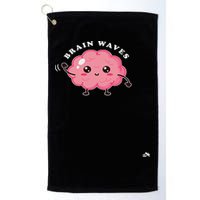 Brain Waves Neurology Surgical Technologist Scrub Tech Golf Towel