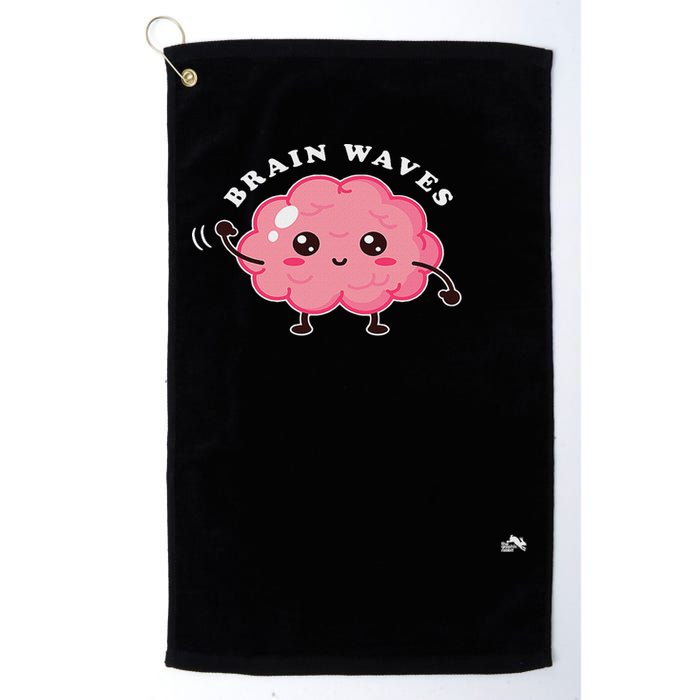 Brain Waves Neurology Surgical Technologist Scrub Tech Golf Towel