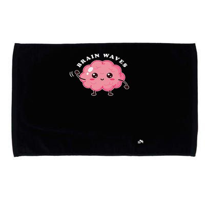 Brain Waves Neurology Surgical Technologist Scrub Tech Microfiber Hand Towel