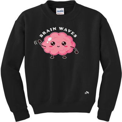 Brain Waves Neurology Surgical Technologist Scrub Tech Kids Sweatshirt