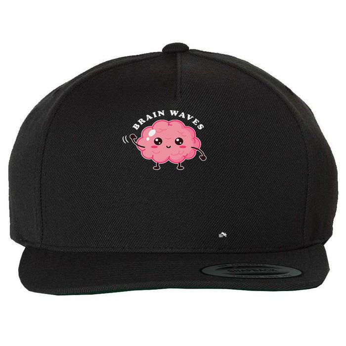 Brain Waves Neurology Surgical Technologist Scrub Tech Wool Snapback Cap