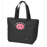 Brain Waves Neurology Surgical Technologist Scrub Tech Zip Tote Bag