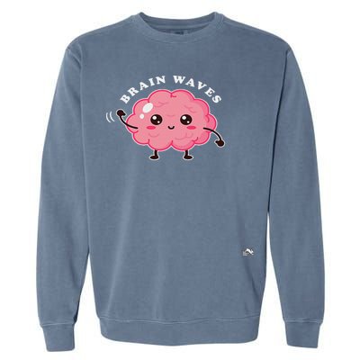 Brain Waves Neurology Surgical Technologist Scrub Tech Garment-Dyed Sweatshirt