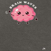 Brain Waves Neurology Surgical Technologist Scrub Tech Cotton Canvas Backpack