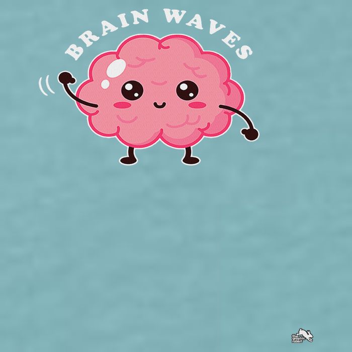 Brain Waves Neurology Surgical Technologist Scrub Tech Sueded Cloud Jersey T-Shirt