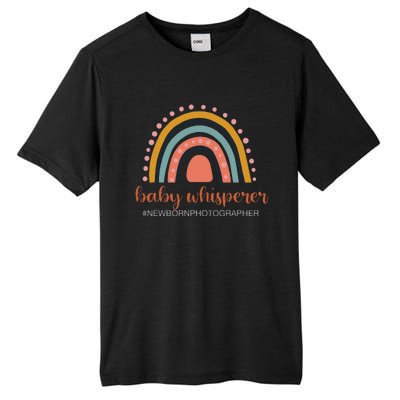 Baby Whisperer Newborn Photographer Rainbow Photographer Tall Fusion ChromaSoft Performance T-Shirt