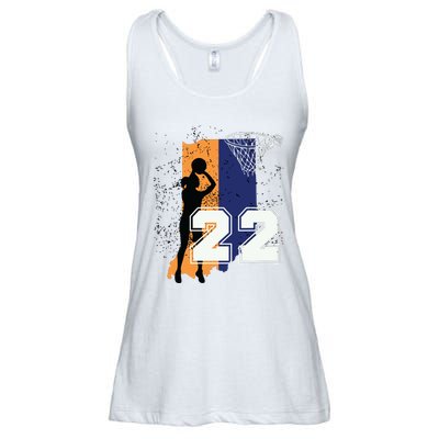 Basketball Women No 22 Jersey Ladies Essential Flowy Tank