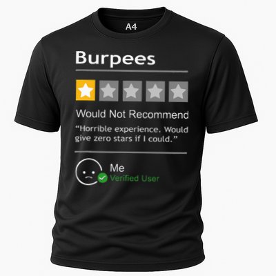Burpees Would Not Recommend Men Women Gift Funny Workout Performance Shirt