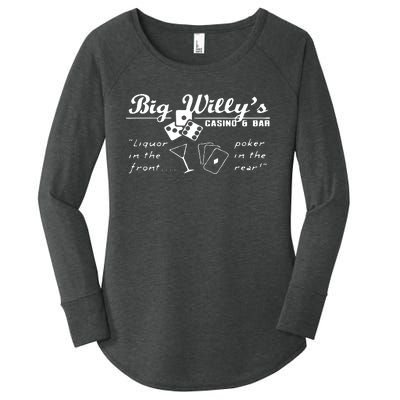 Big Willy's New Women's Perfect Tri Tunic Long Sleeve Shirt