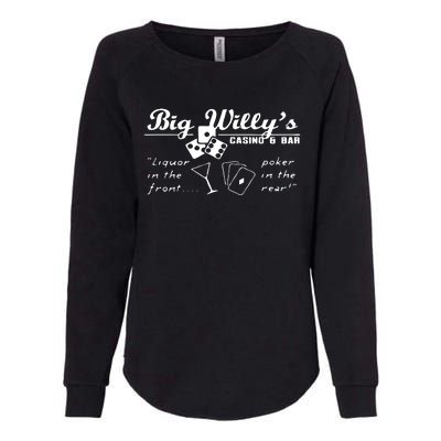 Big Willy's New Womens California Wash Sweatshirt