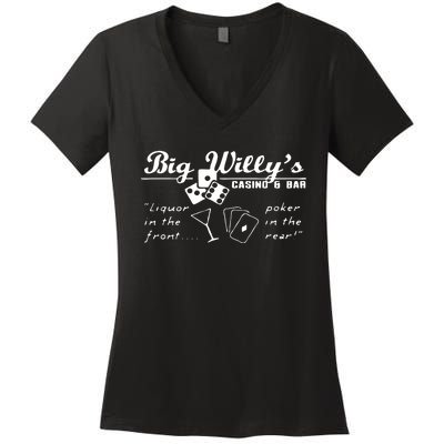 Big Willy's New Women's V-Neck T-Shirt