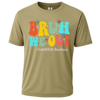 Bruh We Out Substitute Teachers Happy Last Day Of School Performance Shirt