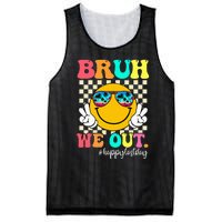 Bruh We Out Teachers Summer Last Day Of School Mesh Reversible Basketball Jersey Tank