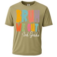 Bruh We Out 3rd Grade Last Day Of School Teacher Student Cooling Performance Crew T-Shirt
