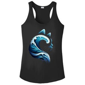 Blue Wave Of Cat Ladies Blue Cats Wave For Kamala Ladies PosiCharge Competitor Racerback Tank