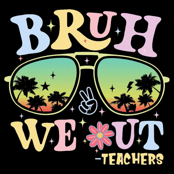 Bruh We Out Teachers 16 in Basic Backpack