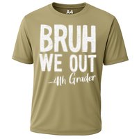 Bruh We Out 4th Grade Teacher Last Day Of School 2025 Cooling Performance Crew T-Shirt