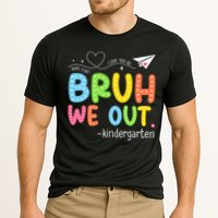Bruh We Out Kindergarten End Of School Year Summer Break Cooling Performance Crew T-Shirt