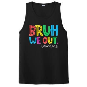 Bruh We Out Teachers Student Happy Last Day Of School Summer PosiCharge Competitor Tank